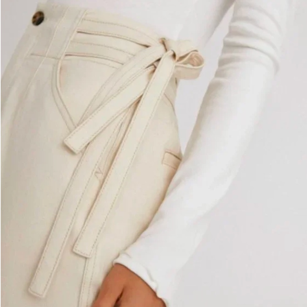 Something Navy beige pants